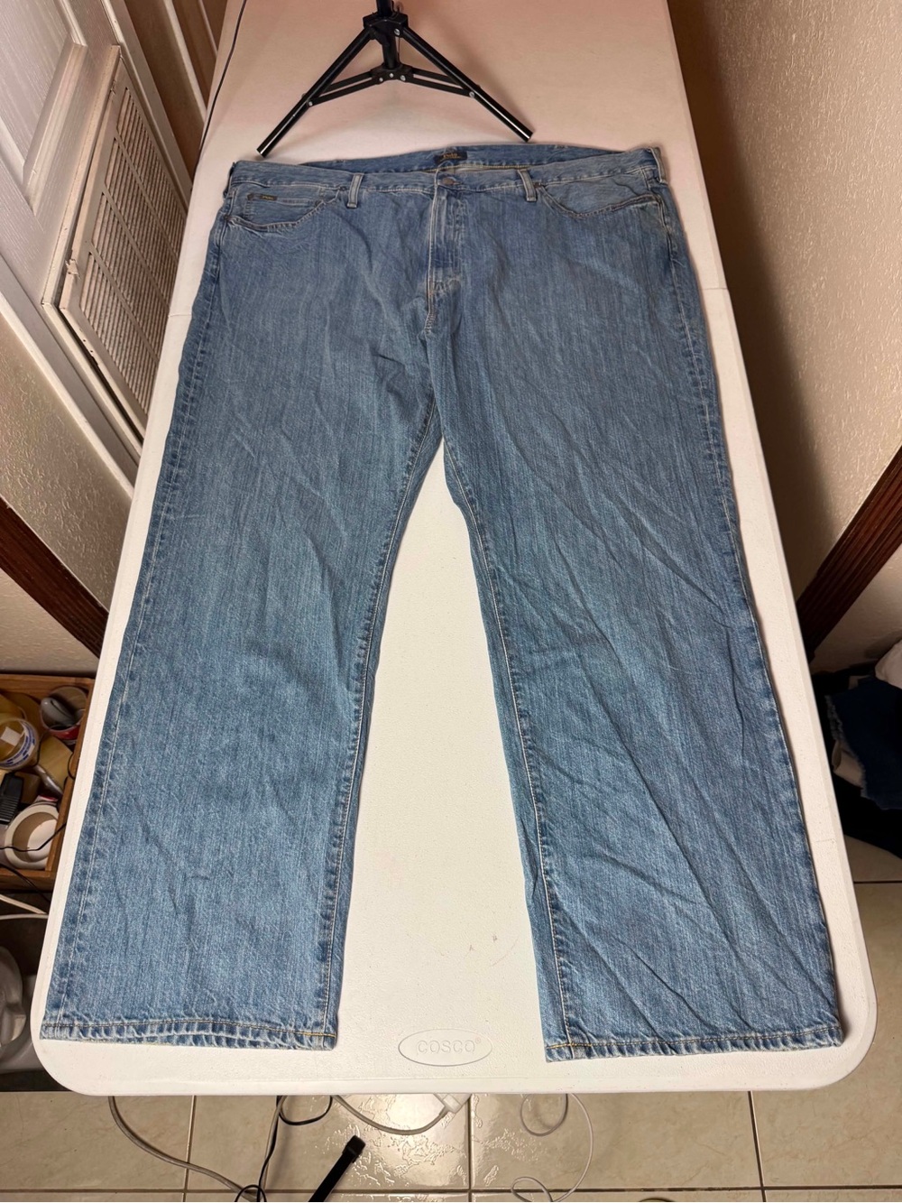 Polo Ralph Lauren Men Hampton Relaxed Straight Jeans 48/32 Blue
Pocket Denim NEW